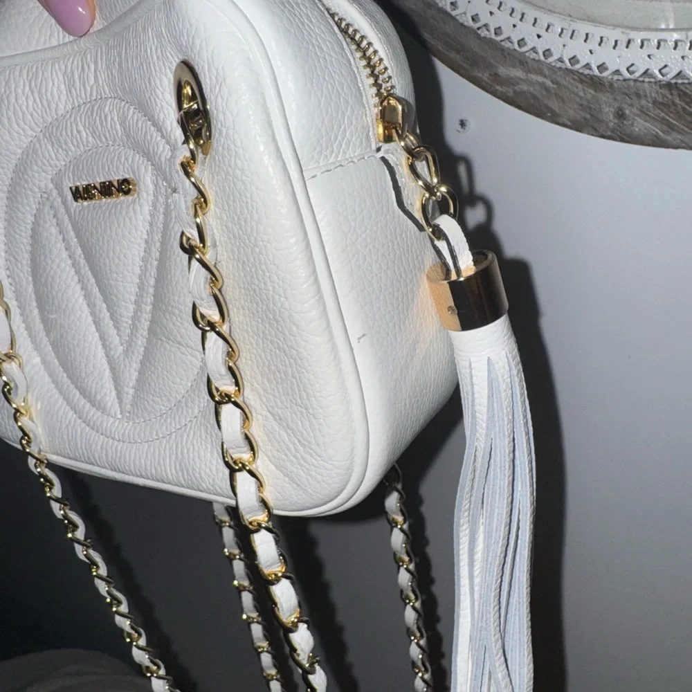 Valentino - Mini Dalila Dollaro Leather Crossbody Bag - Picture 7 of 7